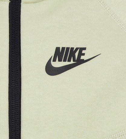 Nike Sweatsæt - Cardigan/Sweatpants - Olive Aura