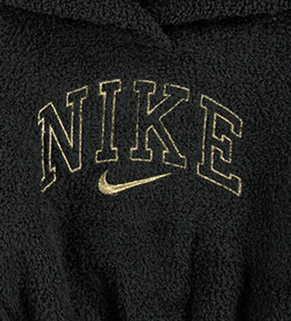 Nike Sæt - Hættetrøje/Bukser - Sort/Gold
