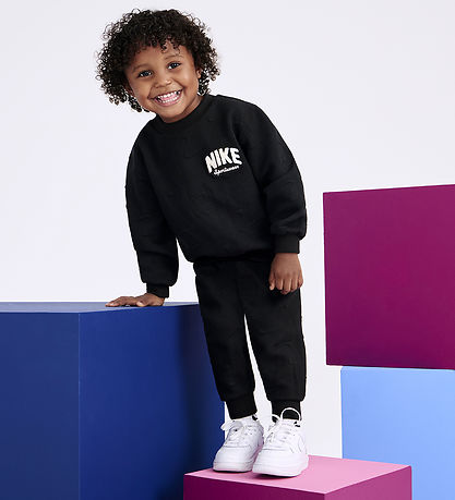 Nike Sæt - Bluse/Bukser - Sort