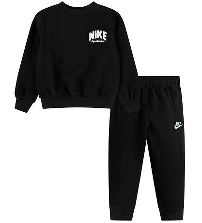 Nike Sæt - Bluse/Bukser - Sort