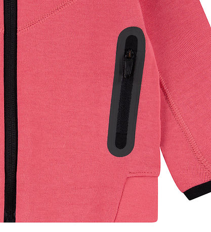 Nike Sweatsæt - Tech - Cardigan/Sweatpants - Aster Pink