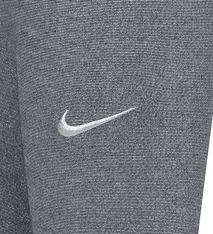 Nike Leggings - Shine - Sort/Silver
