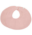 Pippi Teething Bib - 2-Pack - Rose Tan