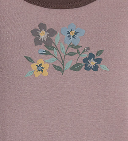 Name It Body l/æ - Uld - NbfWillow - Purple Dove