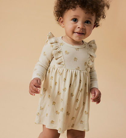 Lil Atelier Body l/æ - NbfLavo - Turtledove/Duck