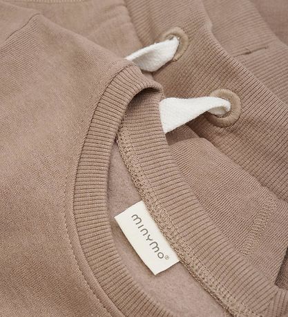Minymo Sweatsæt - Fossil
