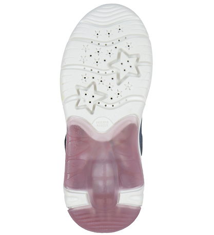 Geox Blinkesko - J Fadinlight - Tex - Navy/Platinum
