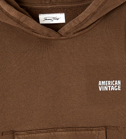 American Vintage Hættetrøje - Capuche - Marron Glace Vintage