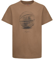 Jordan T-shirt - Archaeo Brown m. Print