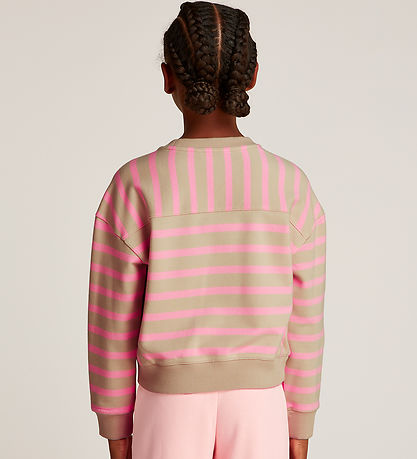 Tommy Hilfiger Bluse - New York - Classic Beige Pink Sugar Strip
