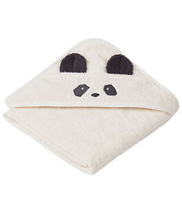 Liewood Babyhåndklæde - 100x100 cm - Augusta - Panda Creme De La