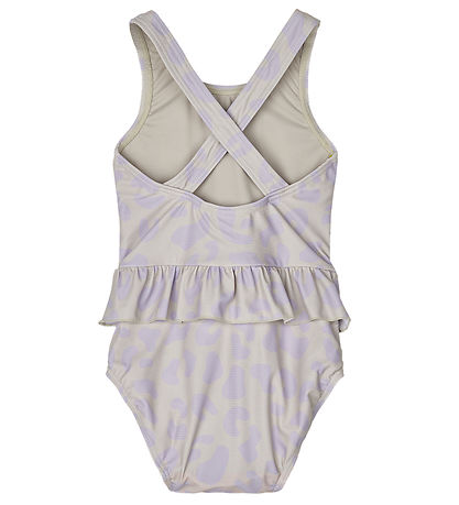 Liewood Badedragt - Amina Baby - UV40+ - Leo/Misty Lilac