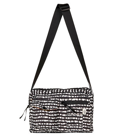 Mads Nørgaard Skuldertaske - Bel One Art Cappa - Scribble Black/