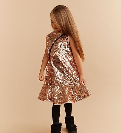 Sofie Schnoor Kjole - Maidask - Rose Gold