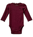 Sofie Schnoor Body l/æ - Rib - Dictesb - Burgundy