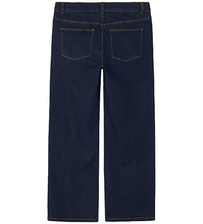 LMTD Jeans - NlfTulrichia Wide Leg - Dark Blue Denim