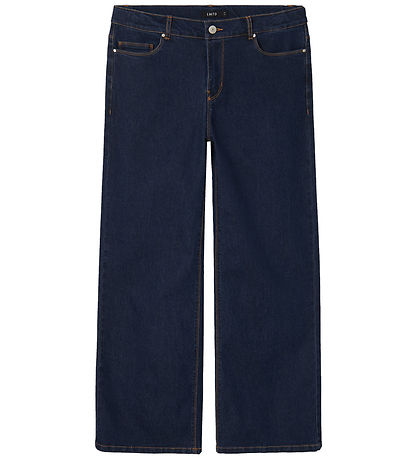 LMTD Jeans - NlfTulrichia Wide Leg - Dark Blue Denim