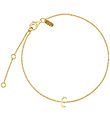 Design Letters Armband - C - 18K gullhúðað
