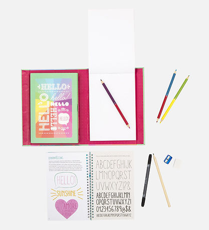 Tiger Tribe Kreasæt - The Lovely Book of Lettering