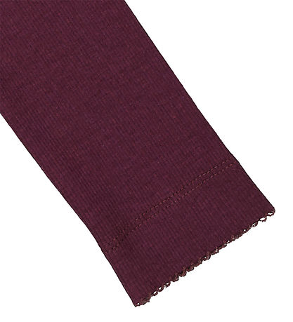 MarMar Leggings - Rib - Modal - Deep Mulberry