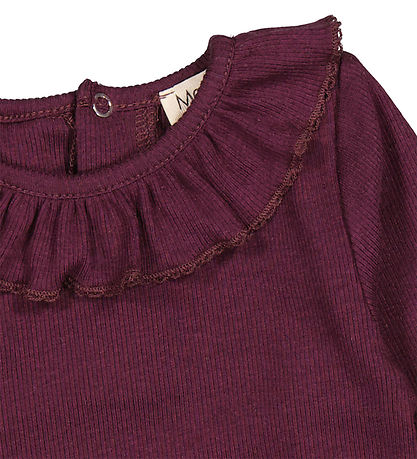 MarMar Body l/æ - Rib - Modal - Brandine - Deep Mulberry