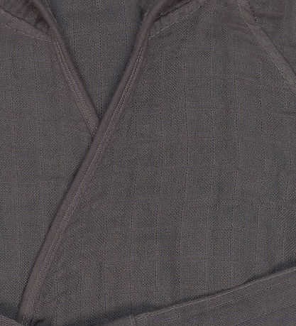 Lässig Badekåbe - Musselin - 12-18 mdr - Anthracite
