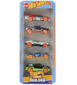 Hot Wheels Biler - 5-pak - Track Builder