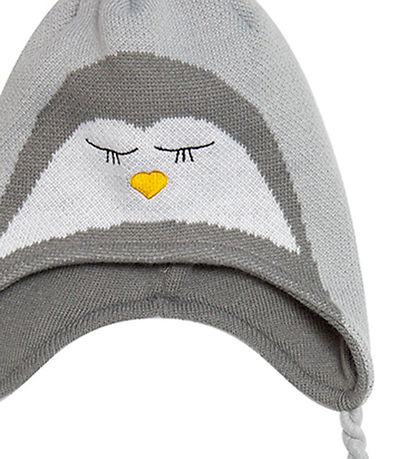 New Era Hue - Strik - Trapper - Grå