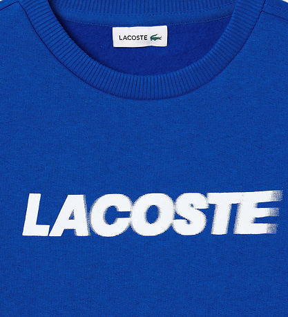 Lacoste Sweatshirt - Lazuli m. Hvid