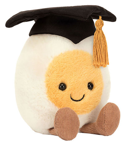Jellycat Bamse - 14x9 cm - Amuseables Boiled Egg Graduation