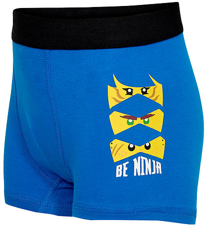 LEGO® Ninjago Boxershorts - LWAris 705 - 3-pak - Blue m. Print