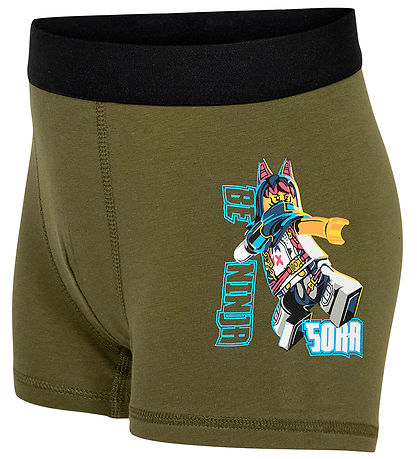 LEGO® Ninjago Boxershorts - LWAris 704 - 3-pak - Middle Blue m. 