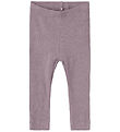 Name It Leggings - Noos - NbnKab - Elderberry/Melange