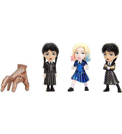 Jada Figurer - 4 stk - Wednesday - 6,5 cm