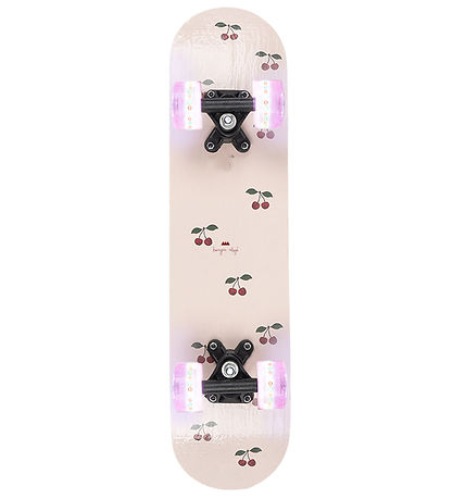 Konges Sløjd Skateboard - Med Lys - Cherry