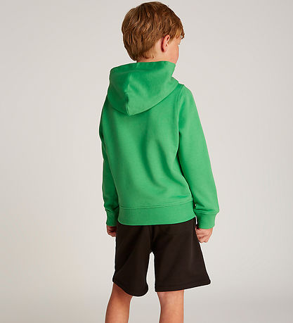 Calvin Klein Hættetrøje - Small Monogram - Vintage Green
