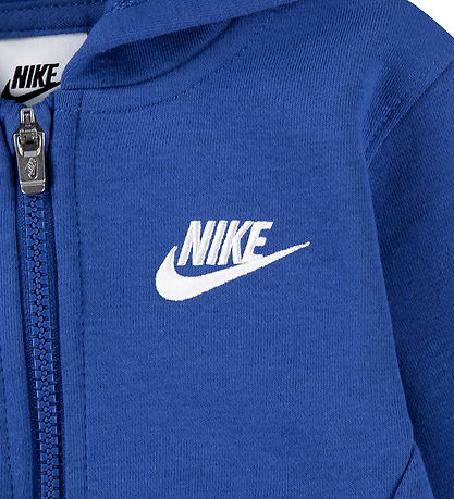 Nike Sweatsæt - Cardigan/Sweatpants - Game Royal