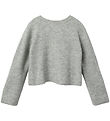 LMTD Bluse - Strik - NlfBowBack- Light Grey Melange