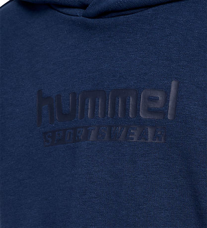 Hummel Hættetrøje - hmlJR Base - Dress Blues