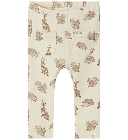 Lil' Atelier Leggings - Nbfsaba  - Turtledove