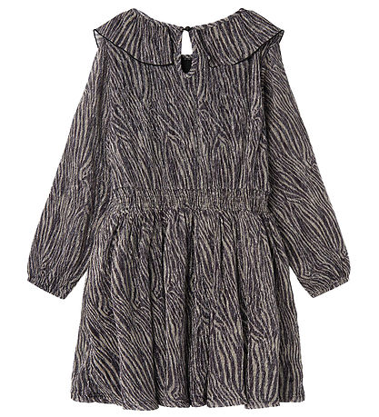 Name It Kjole - NkfFrisari - Black/Zebra