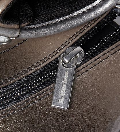 Dr. Martens Støvler - 1460 Glitter J - Silver/Sort