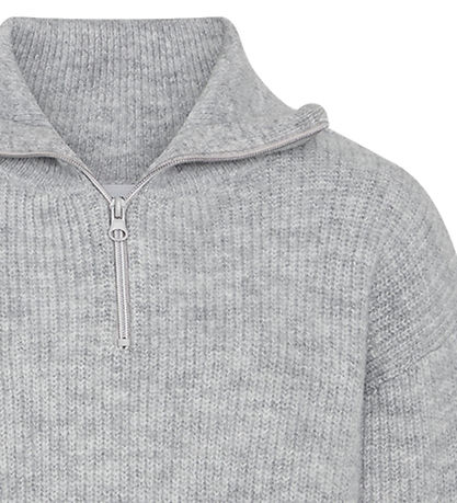 Grunt Bluse - Strik - GrSuso - Snow Melange