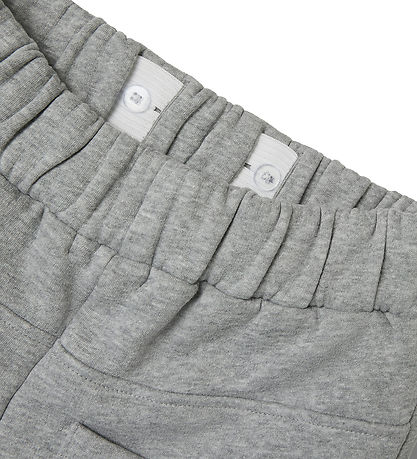 Name It Sweatpants - NkmOhans - Grey Melange