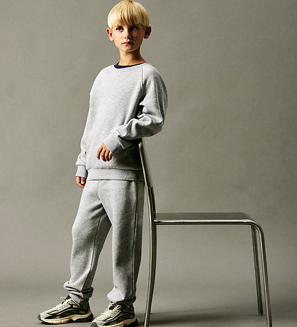 Name It Sweatpants - NkmOhans - Grey Melange