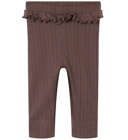 Name It Leggings - NbfOmina - Peppercorn