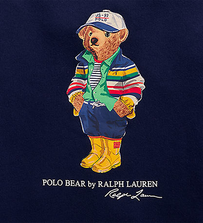 Polo Ralph Lauren Sweatshirt - Navy m. Bamse