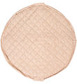 Play&Go Legetøjstæppe - Ø120 cm - Soft Organic - Stripes Brown