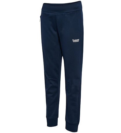 Hummel Sweatpants - hmlJr Regular Waist - Dress Blue