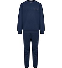 Hummel Sweatsæt - hmlJR Base - Dress Blue